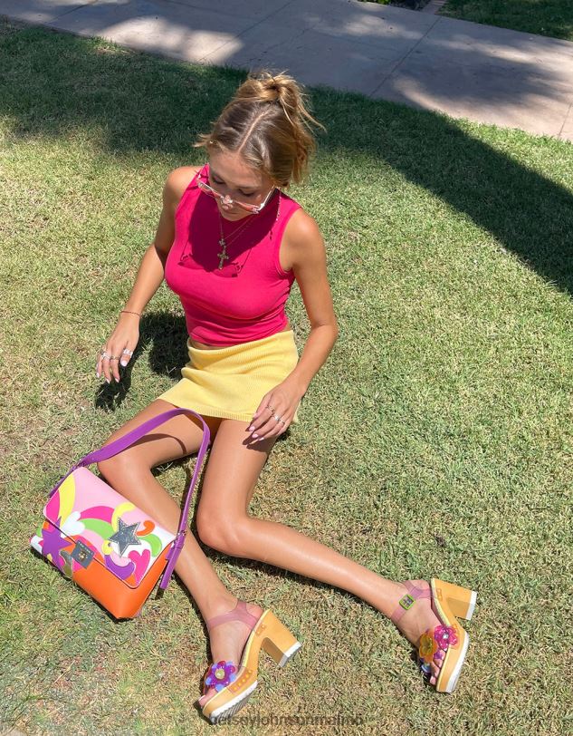 se Betsey Johnson kvinnor floryn lila skor 0V8BT33