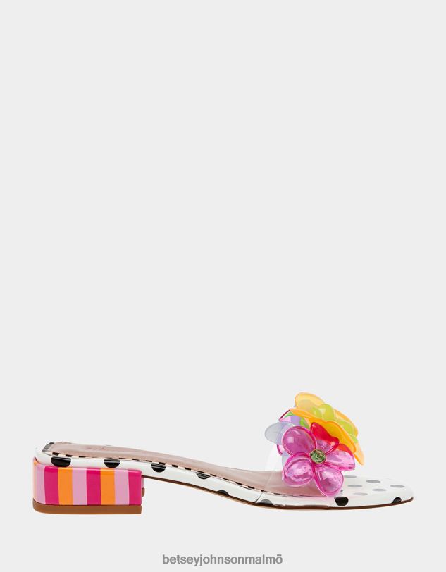 se Betsey Johnson kvinnor journi svart/polka/prickig skor 0V8BT114