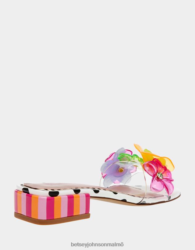 se Betsey Johnson kvinnor journi svart/polka/prickig skor 0V8BT114