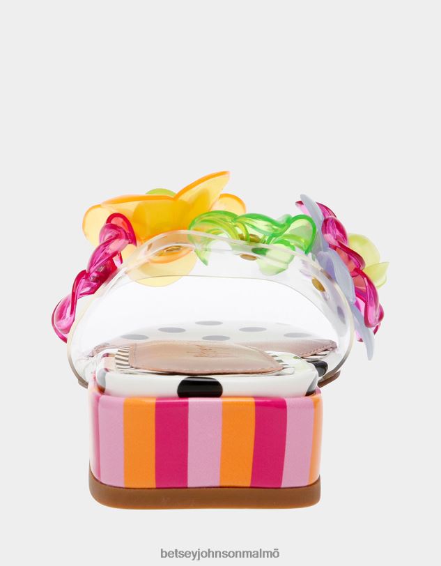 se Betsey Johnson kvinnor journi svart/polka/prickig skor 0V8BT114