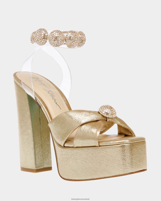 se Betsey Johnson kvinnor murare guld skor 0V8BT112