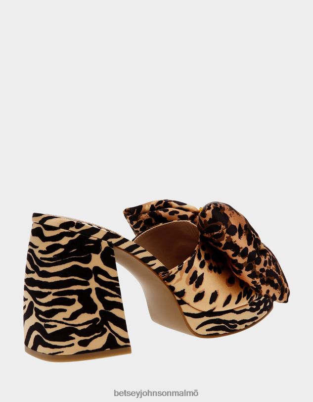 se Betsey Johnson kvinnor possie leopard multi skor 0V8BT5