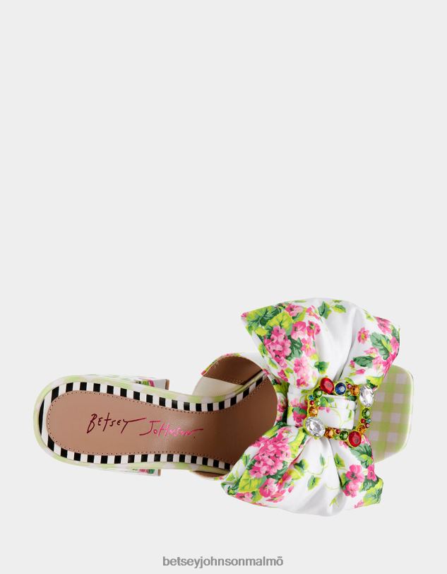 se Betsey Johnson kvinnor possie vit multi skor 0V8BT8