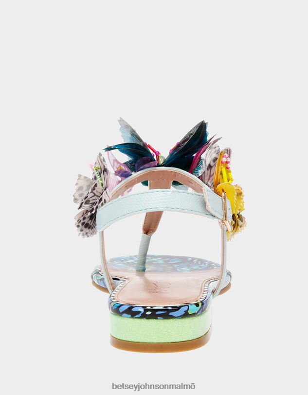 se Betsey Johnson kvinnor prilla blå multi skor 0V8BT43