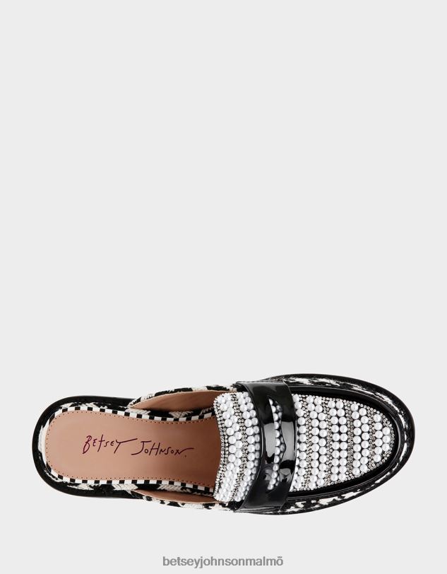 se Betsey Johnson kvinnor ronin svart vit skor 0V8BT177