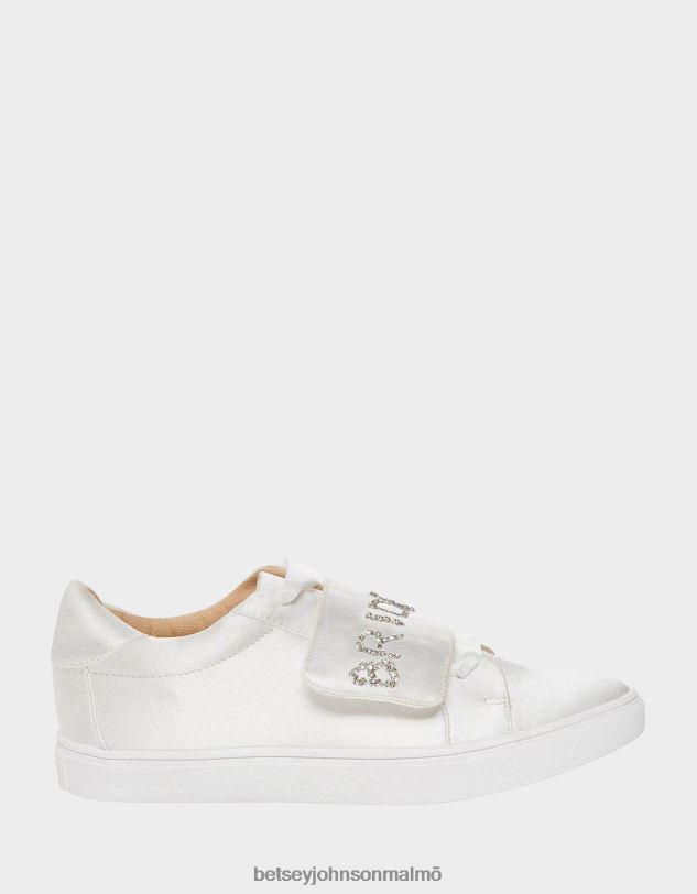 se Betsey Johnson kvinnor sb-liana elfenben satin skor 0V8BT183