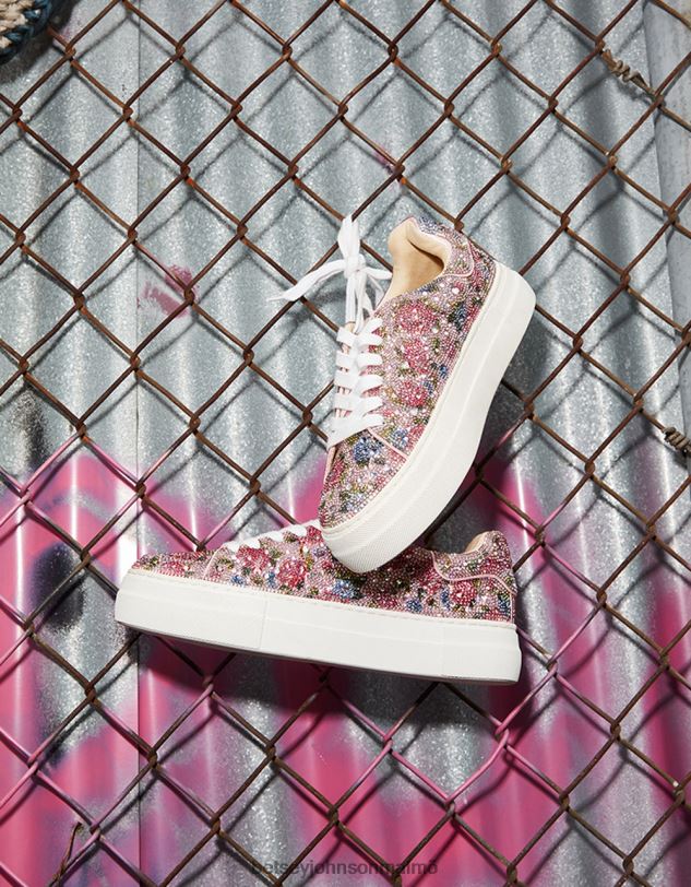 se Betsey Johnson kvinnor sidny blommig multi skor 0V8BT7