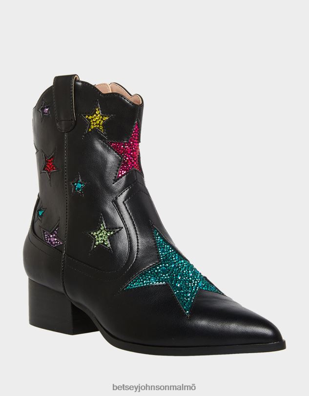 se Betsey Johnson kvinnor edison svart skor 0V8BT191