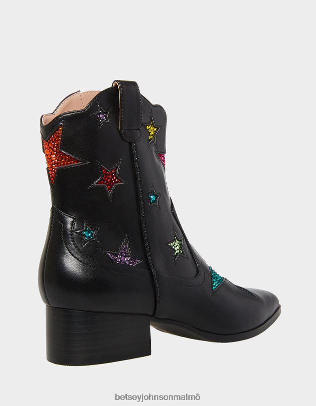 se Betsey Johnson kvinnor edison svart skor 0V8BT191