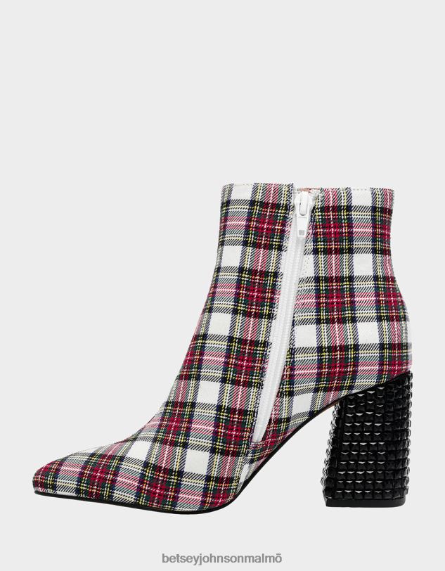 se Betsey Johnson kvinnor kassie röd vit skor 0V8BT27