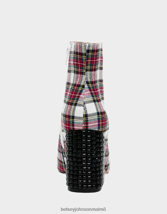 se Betsey Johnson kvinnor kassie röd vit skor 0V8BT27