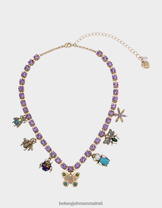 se Betsey Johnson kvinnor buggin out fjärilsberlock tennishalsband mång Smycken 0V8BT363