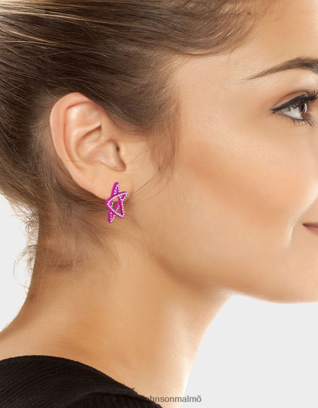 se Betsey Johnson kvinnor kidult kitsch stjärndubbar rosa Smycken 0V8BT354