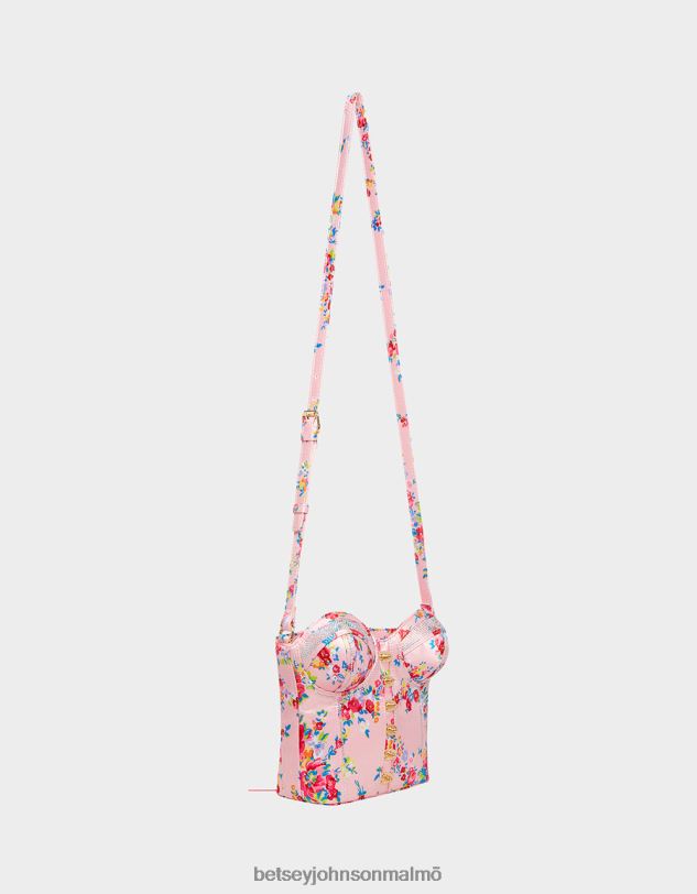 se Betsey Johnson kvinnor kitsch av korsetter älskar crossbody blommig Tillbehör 0V8BT220