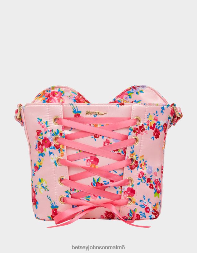 se Betsey Johnson kvinnor kitsch av korsetter älskar crossbody blommig Tillbehör 0V8BT220