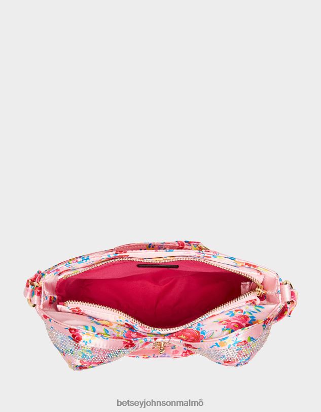 se Betsey Johnson kvinnor kitsch av korsetter älskar crossbody blommig Tillbehör 0V8BT220