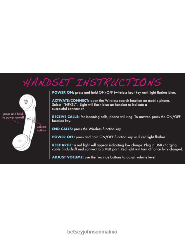 se Betsey Johnson kvinnor kitsch ge mig en ringtelefonväska rosa Tillbehör 0V8BT208