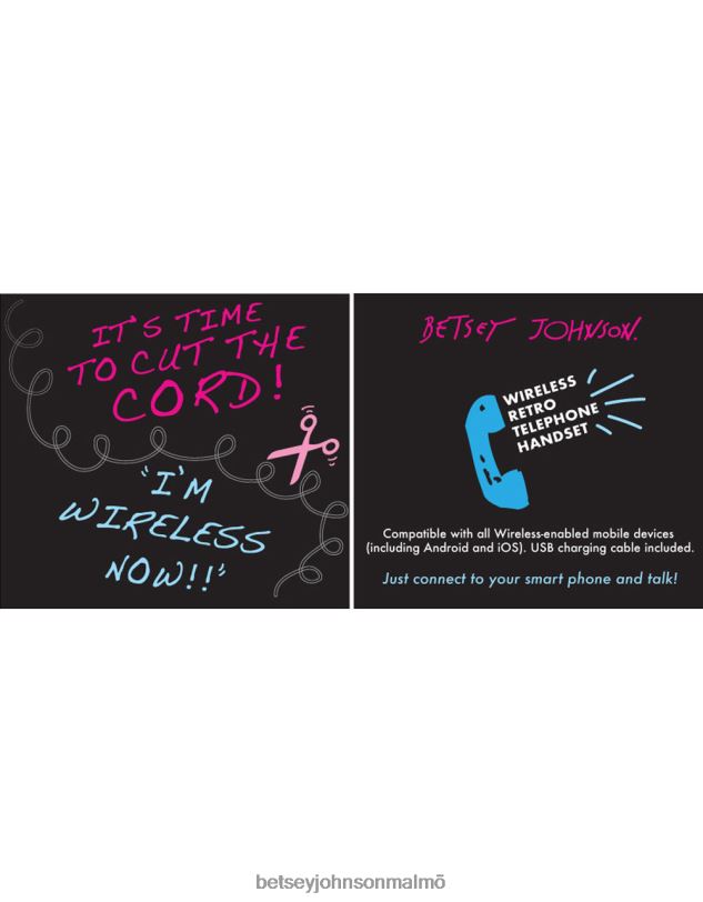 se Betsey Johnson kvinnor kitsch ge mig en ringtelefonväska rosa Tillbehör 0V8BT208