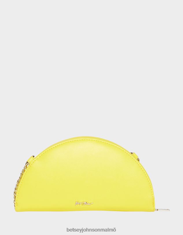 se Betsey Johnson kvinnor kitsch pucker up crossbody gul Tillbehör 0V8BT209