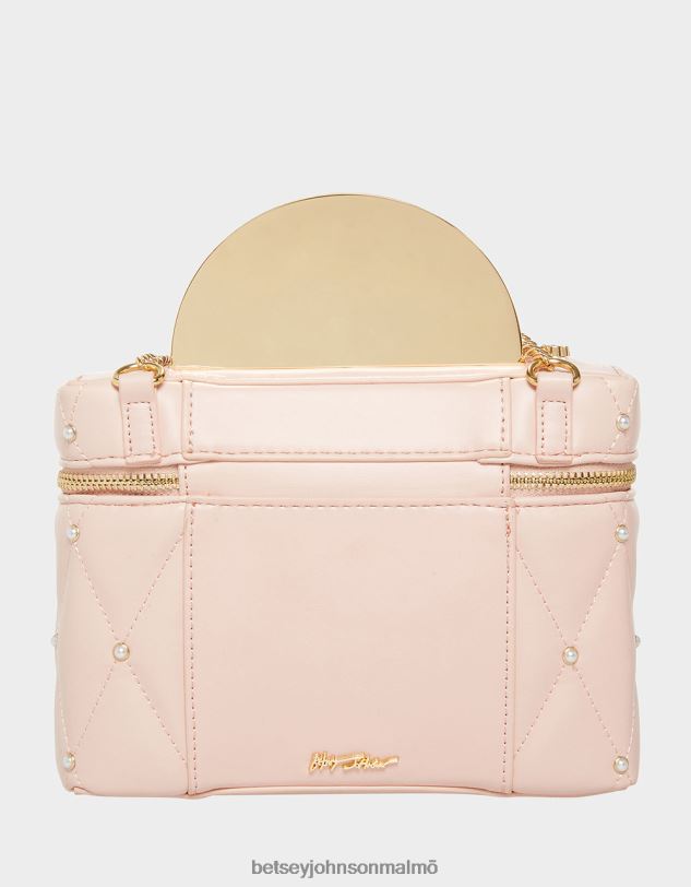 se Betsey Johnson kvinnor kitsch spegel spegel fåfänga crossbody rodna Tillbehör 0V8BT217