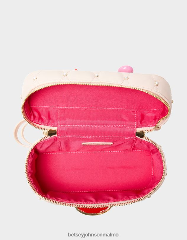 se Betsey Johnson kvinnor kitsch spegel spegel fåfänga crossbody rodna Tillbehör 0V8BT217