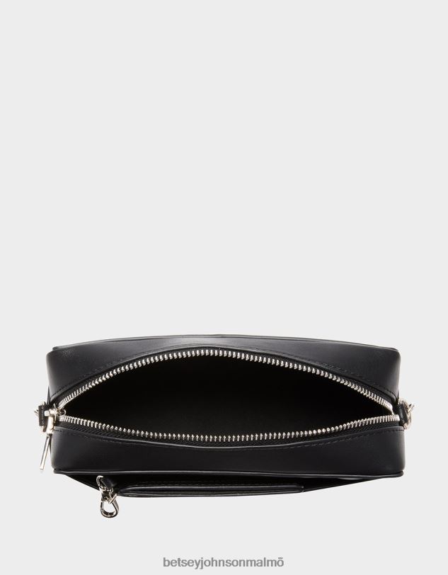 se Betsey Johnson kvinnor kitsch var snäll spola tillbaka vhs crossbody svart Tillbehör 0V8BT223