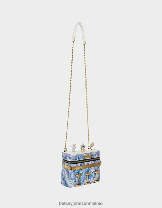 se Betsey Johnson kvinnor kitschdrink som en fish dive bar crossbody mång Tillbehör 0V8BT203