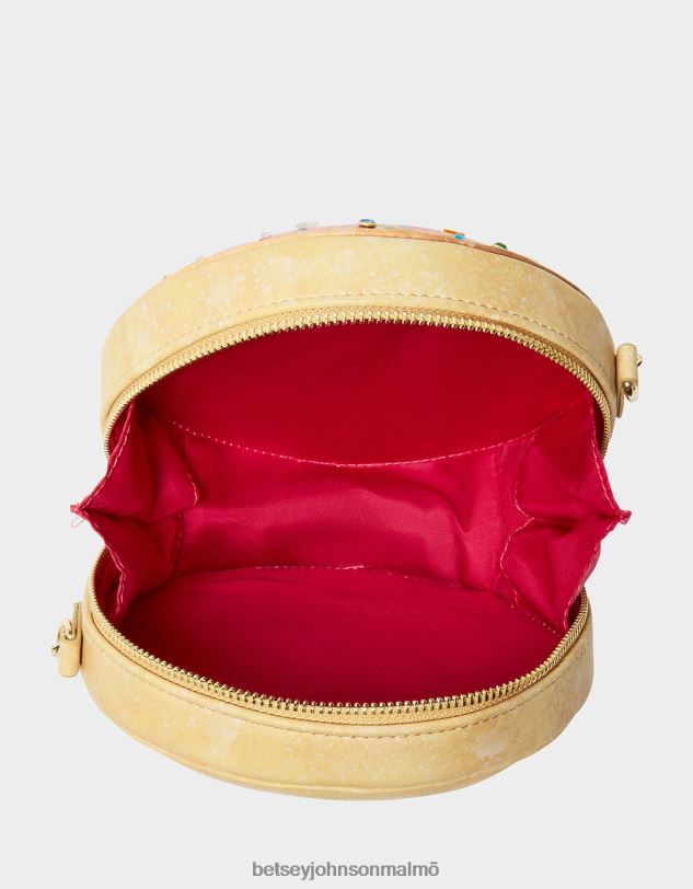 se Betsey Johnson kvinnor kitschglad för dig crossbody rosa Tillbehör 0V8BT206