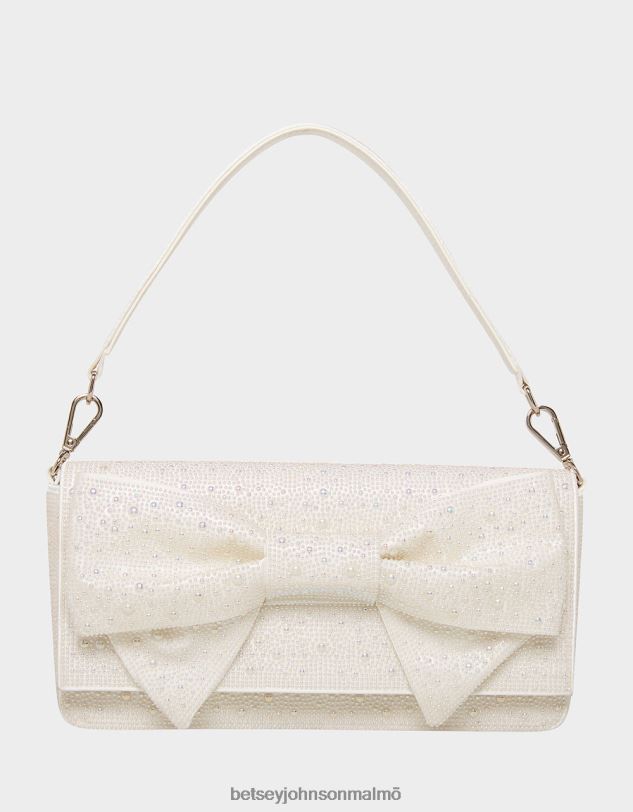 se Betsey Johnson kvinnor konvertibel bågeväska elfenben Tillbehör 0V8BT218