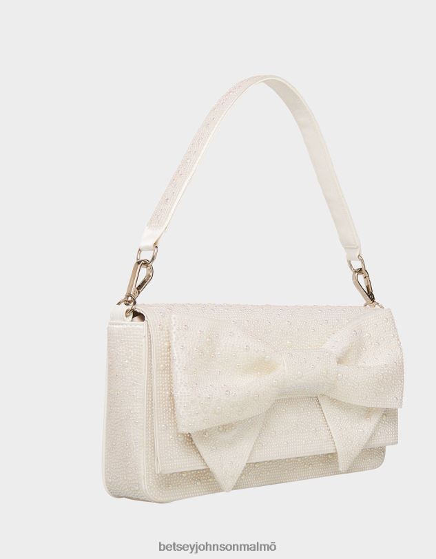 se Betsey Johnson kvinnor konvertibel bågeväska elfenben Tillbehör 0V8BT218
