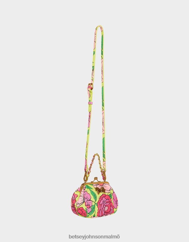 se Betsey Johnson kvinnor lil\' nugget kiss lock bag blommig Tillbehör 0V8BT236