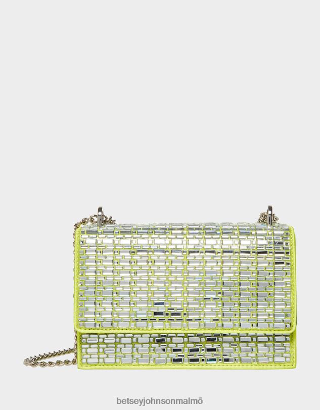 se Betsey Johnson kvinnor shine på cabriolet väska citron Tillbehör 0V8BT239