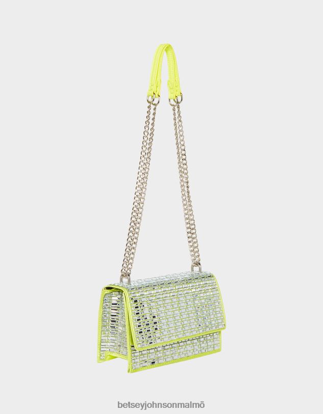 se Betsey Johnson kvinnor shine på cabriolet väska citron Tillbehör 0V8BT239