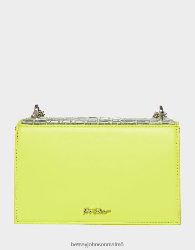 se Betsey Johnson kvinnor shine på cabriolet väska citron Tillbehör 0V8BT239
