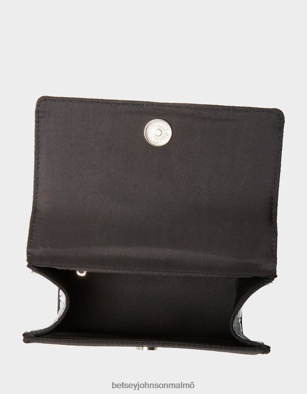 se Betsey Johnson kvinnor shine på cabriolet väska svart Tillbehör 0V8BT256