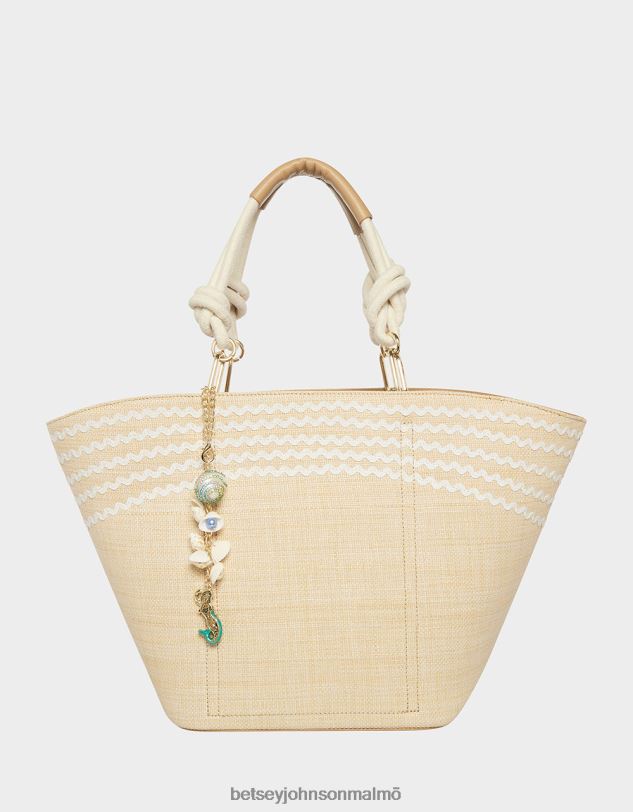 se Betsey Johnson kvinnor skal ja tote naturlig Tillbehör 0V8BT248