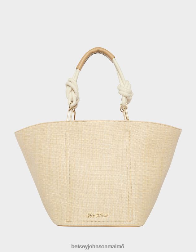 se Betsey Johnson kvinnor skal ja tote naturlig Tillbehör 0V8BT248