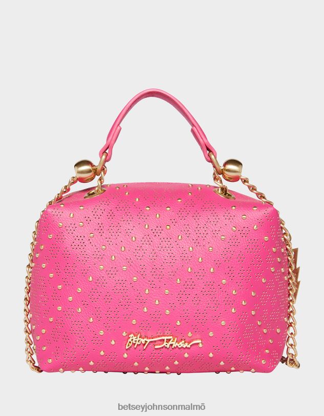 se Betsey Johnson kvinnor status skalle crossbody rosa Tillbehör 0V8BT240