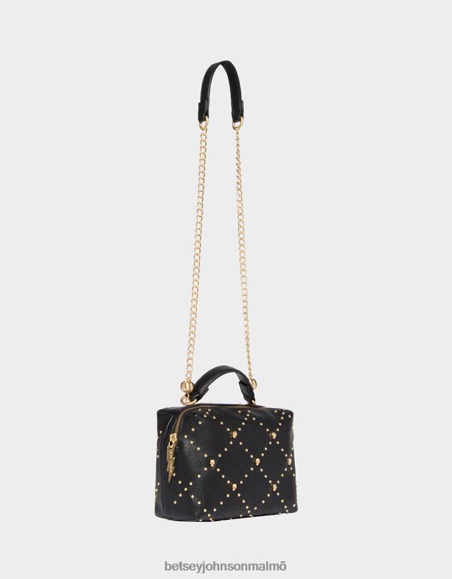 se Betsey Johnson kvinnor status skalle crossbody svart Tillbehör 0V8BT235