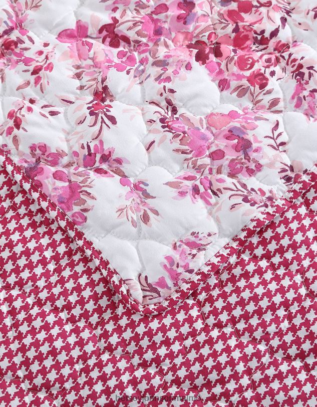 se Betsey Johnson unisex- blommig vingård tvilling quilt skenuppsättning rosa Tillbehör 0V8BT418