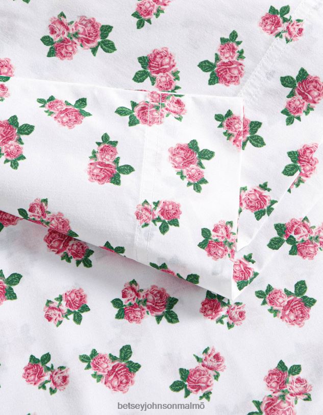 se Betsey Johnson unisex- små rosa rosor drottning lakan set mång Tillbehör 0V8BT401