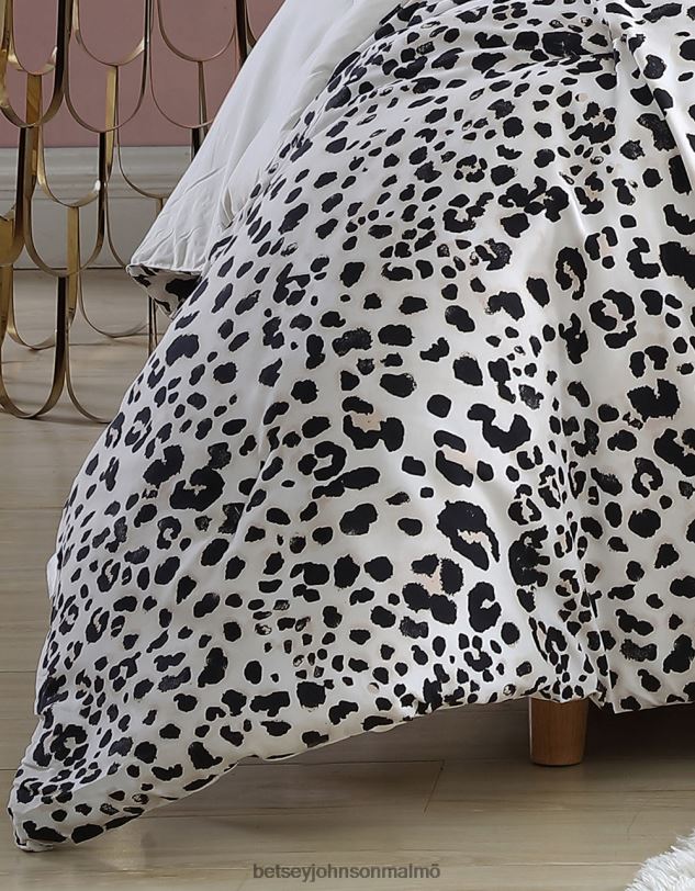 se Betsey Johnson unisex- twin täcke set vatten leopard Tillbehör 0V8BT400