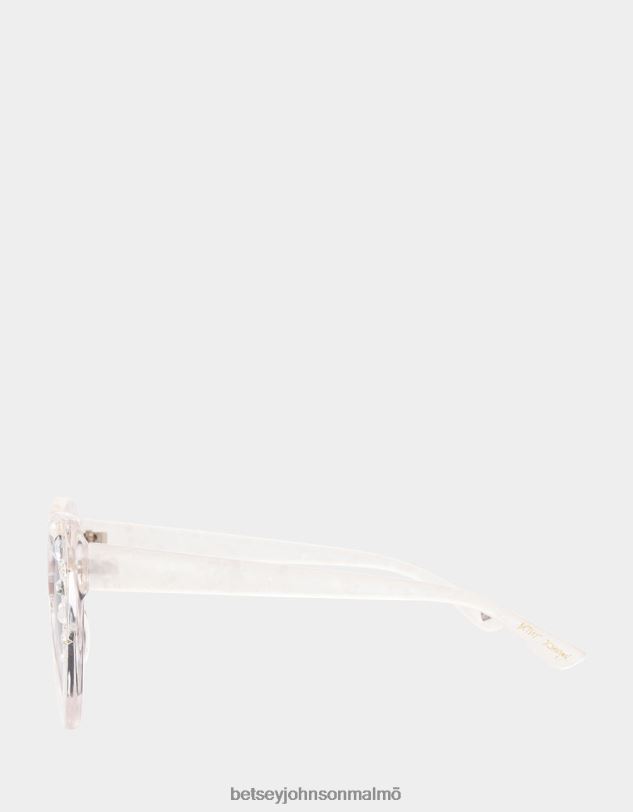 se Betsey Johnson kvinnor kronjuvel solglasögon vit Tillbehör 0V8BT389