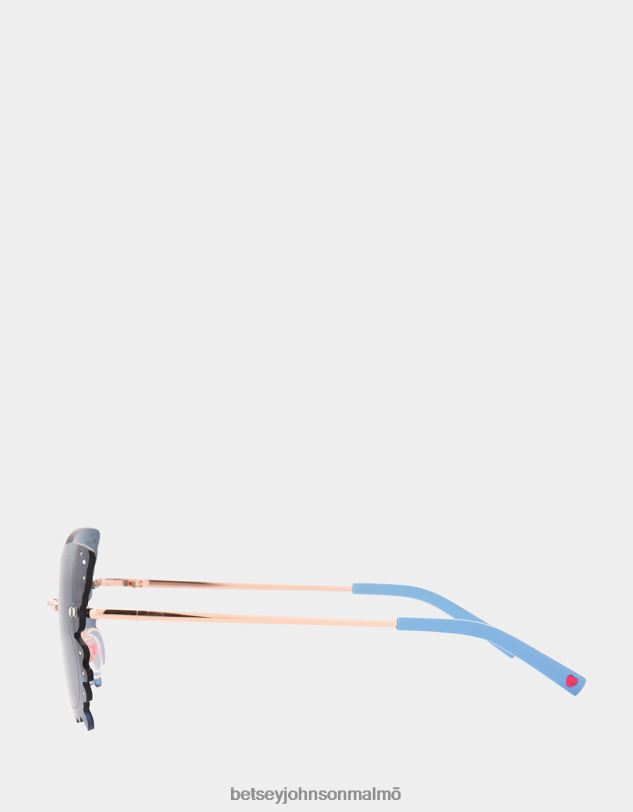 se Betsey Johnson kvinnor ta flyg solglasögon blå Tillbehör 0V8BT369