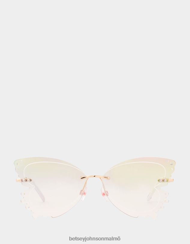 se Betsey Johnson kvinnor ta flyg solglasögon iriserande Tillbehör 0V8BT368