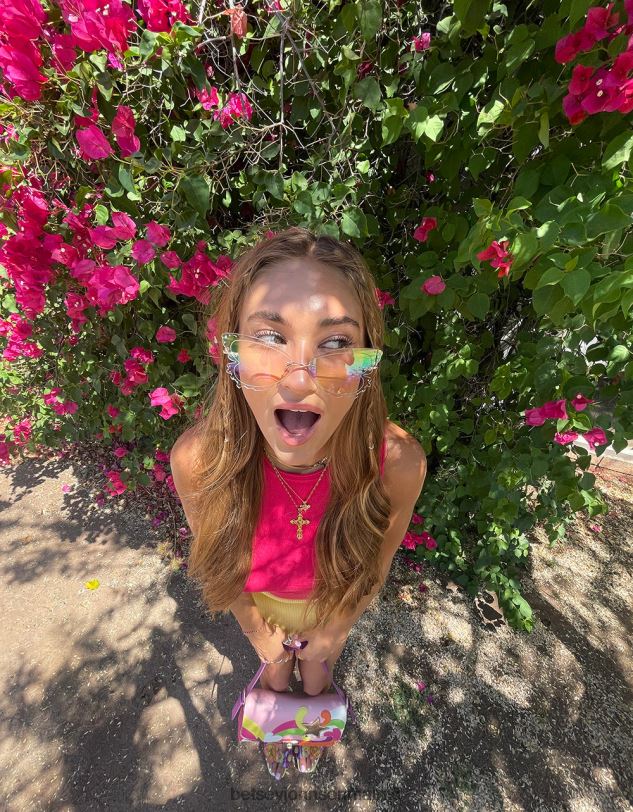 se Betsey Johnson kvinnor ta flyg solglasögon iriserande Tillbehör 0V8BT368