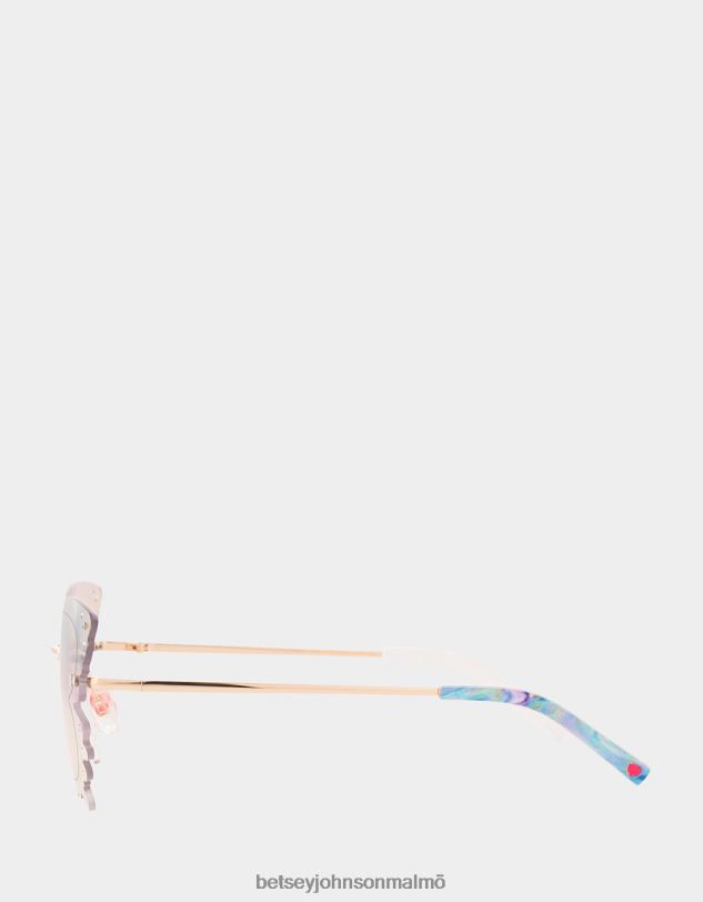 se Betsey Johnson kvinnor ta flyg solglasögon iriserande Tillbehör 0V8BT368